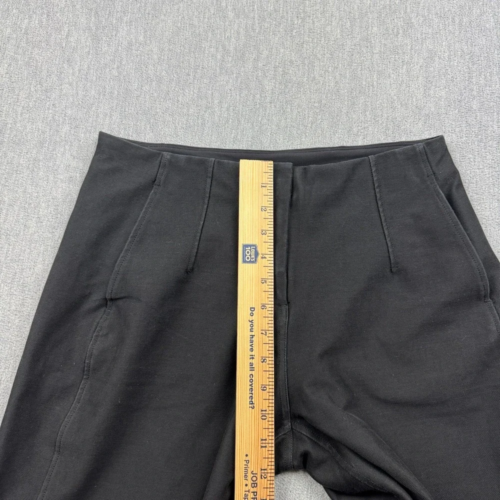 Lululemon Pants Women 6 Black Utilitech Relaxed Mid-Rise Trouser 7/8 Zip Pockets